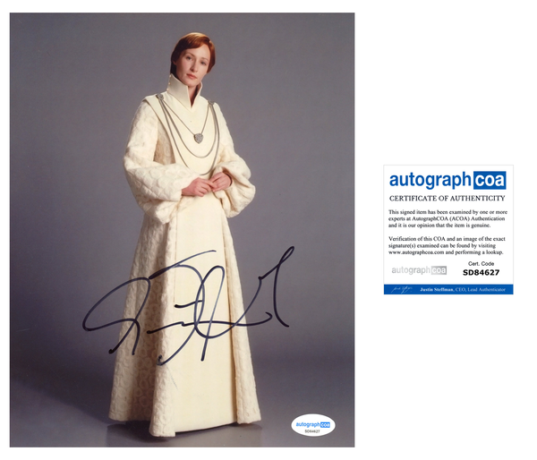 Genevieve O'Reilly Star Wars Signed Autograph 8x10 Photo ACOA