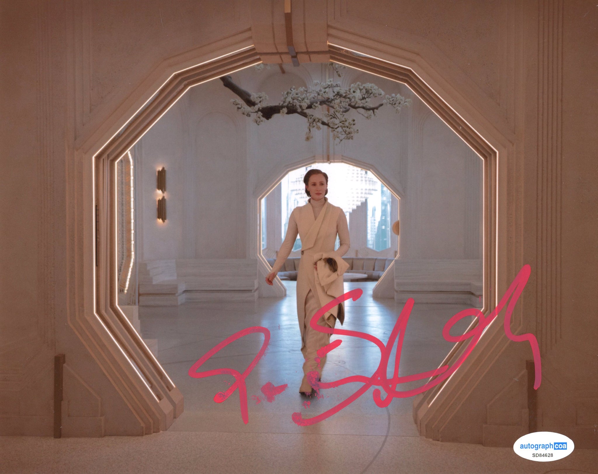 Genevieve O'Reilly Star Wars Signed Autograph 8x10 Photo ACOA