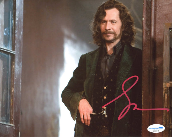 Gary Oldman Harry Potter Signed Autograph 8x10 Photo ACOA