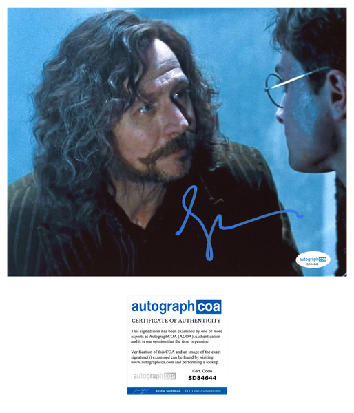 Gary Oldman Harry Potter Signed Autograph 8x10 Photo ACOA