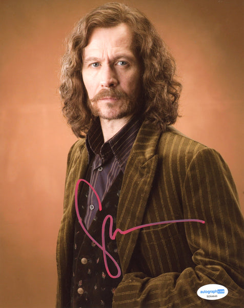 Gary Oldman Harry Potter Signed Autograph 8x10 Photo ACOA