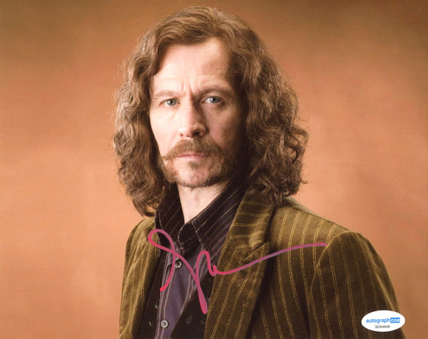 Gary Oldman Harry Potter Signed Autograph 8x10 Photo ACOA