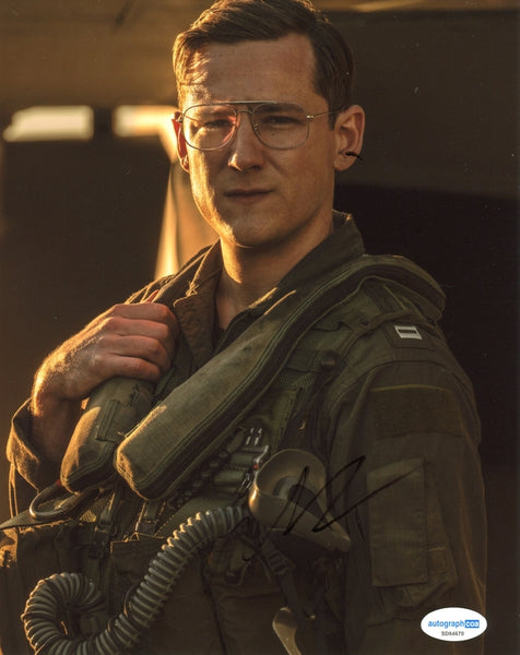 Lewis Pullman Top Gun Signed Autograph 8x10 Photo ACOA