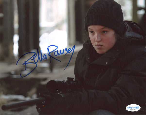 Bella Ramsey Last of Us Signed Autograph 8x10 Photo ACOA