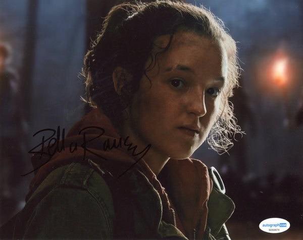 Bella Ramsey Last of Us Signed Autograph 8x10 Photo ACOA