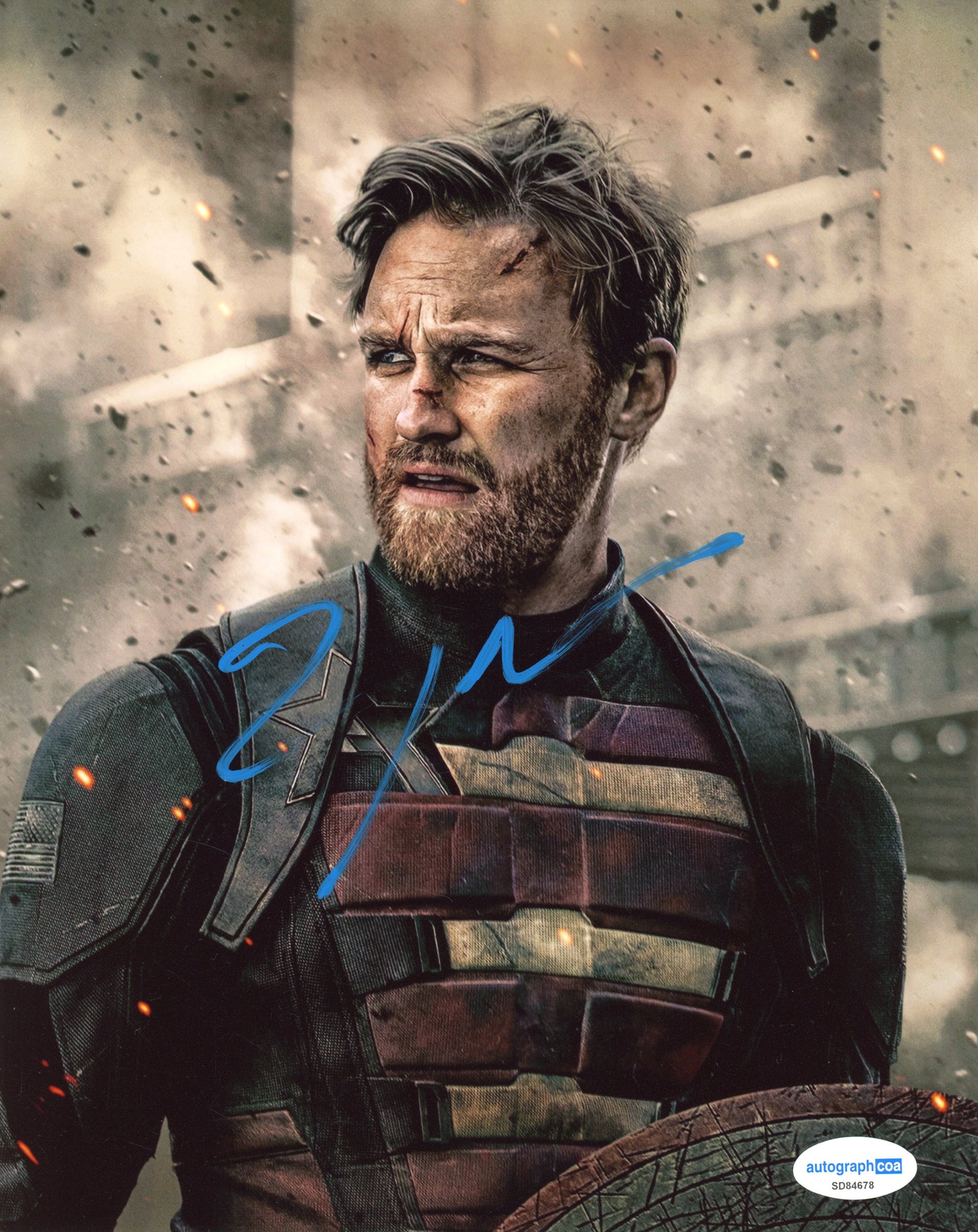 Wyatt Russell Thunderbolts Signed Autograph 8x10 Photo ACOA