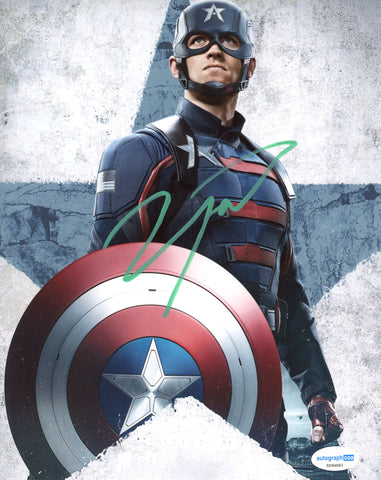 Wyatt Russell Thunderbolts Signed Autograph 8x10 Photo ACOA