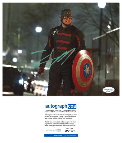 Wyatt Russell Thunderbolts Signed Autograph 8x10 Photo ACOA