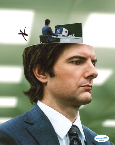 Adam Scott Severance Signed Autograph 8x10 Photo ACOA