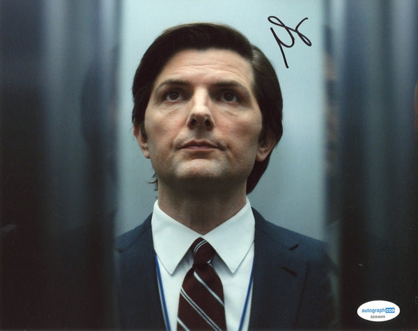 Adam Scott Severance Signed Autograph 8x10 Photo ACOA
