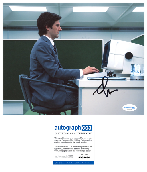 Adam Scott Severance Signed Autograph 8x10 Photo ACOA