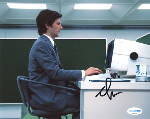 Adam Scott Severance Signed Autograph 8x10 Photo ACOA