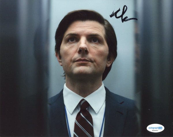 Adam Scott Severance Signed Autograph 8x10 Photo ACOA