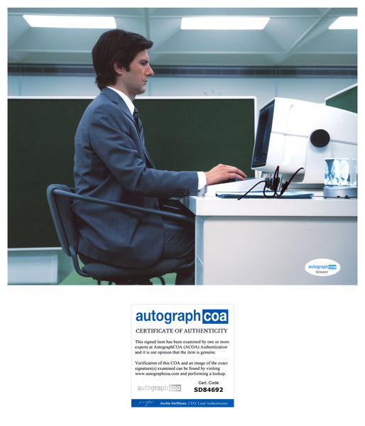 Adam Scott Severance Signed Autograph 8x10 Photo ACOA