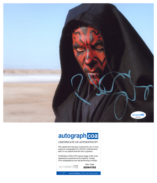 Peter Serafinowicz Star Wars Signed Autograph 8x10 Photo ACOA