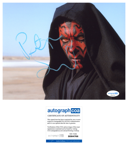 Peter Serafinowicz Star Wars Signed Autograph 8x10 Photo ACOA