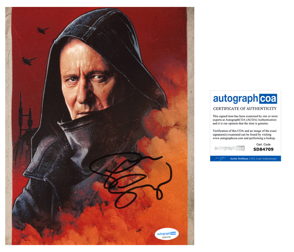 Stellan Skarsgard Andor Signed Autograph 8x10 Photo ACOA