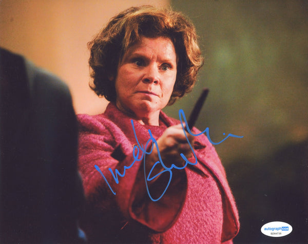 Imelda Staunton Harry Potter Signed Autograph 8x10 Photo ACOA