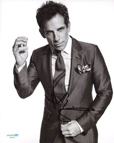 Ben Stiller Mary Signed Autograph 8x10 Photo ACOA
