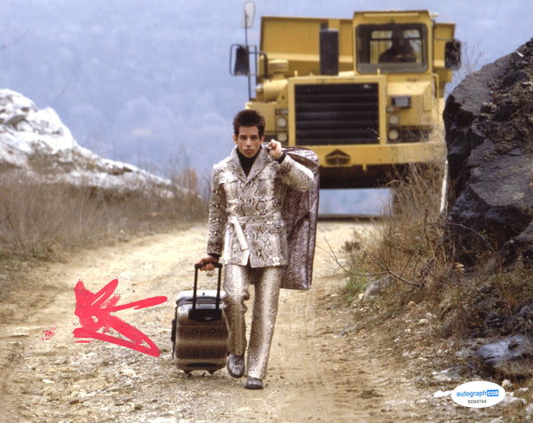 Ben Stiller Zoolander Signed Autograph 8x10 Photo ACOA