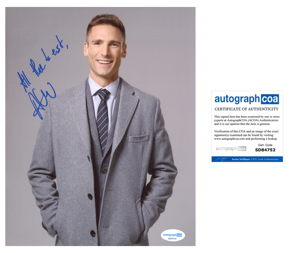 Andrew Walker Hallmark Signed Autograph 8x10 Photo ACOA