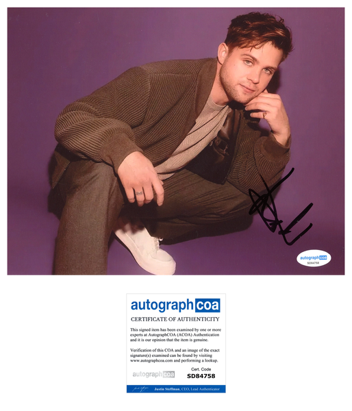 Leo Woodall One Day Signed Autograph 8x10 Photo ACOA