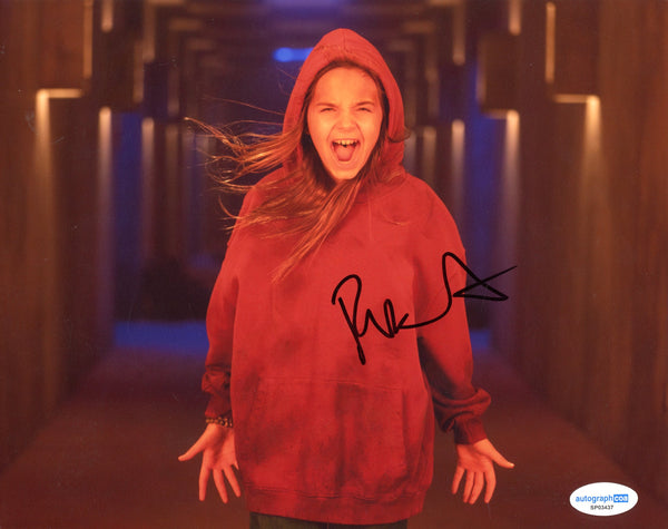 Ryan Kiera Armstrong Firestarter Signed Autograph 8x10 Photo ACOA