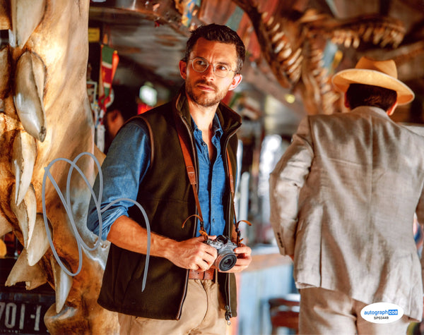 Jonathan Bailey Jurassic World Signed Autograph 8x10 Photo ACOA