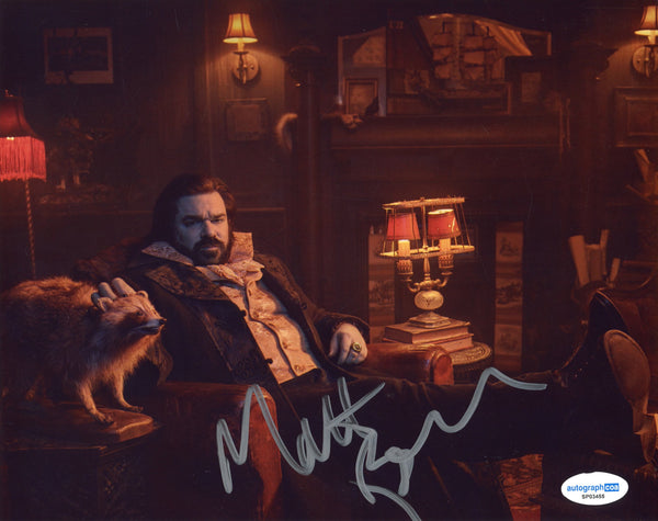 Matt Berry What We Do Signed Autograph 8x10 Photo ACOA