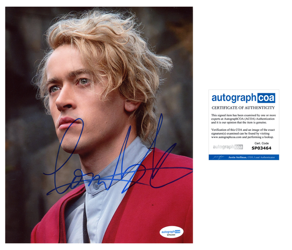 Tom Blyth Hunger Games Signed Autograph 8x10 Photo ACOA