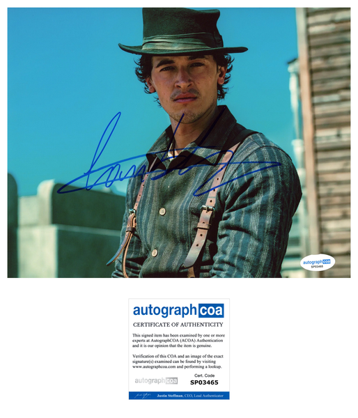 Tom Blyth Billy the Kid Signed Autograph 8x10 Photo ACOA