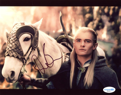 Orlando Bloom Hobbit Signed Autograph 8x10 Photo ACOA