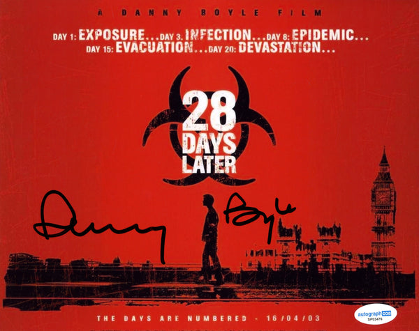 Danny Boyle 28 Years Later Signed Autograph 8x10 Photo ACOA