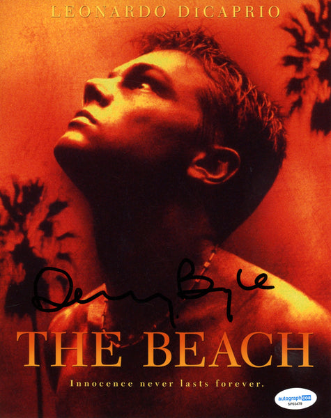 Danny Boyle The Beach Signed Autograph 8x10 Photo ACOA