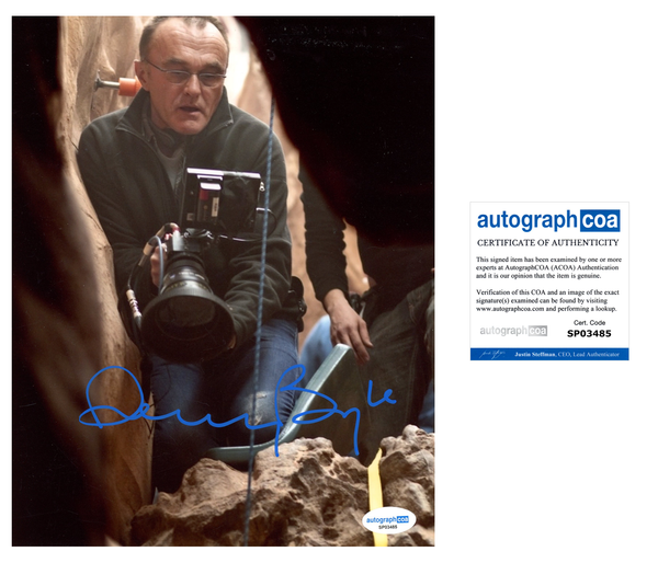Danny Boyle 28 Days Later Signed Autograph 8x10 Photo ACOA