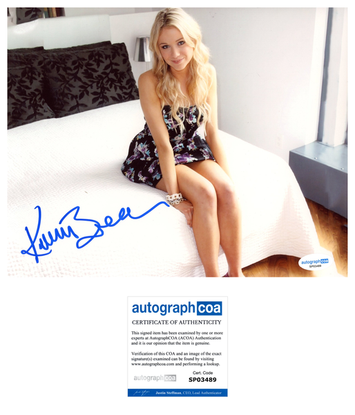 Katrina Bowden Sexy Signed Autograph 8x10 Photo ACOA