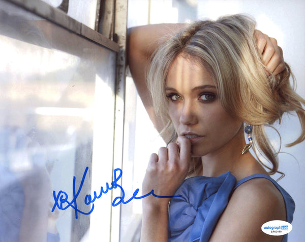 Katrina Bowden Sexy Signed Autograph 8x10 Photo ACOA
