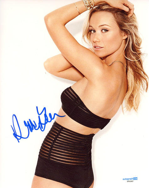 Katrina Bowden Sexy Signed Autograph 8x10 Photo ACOA