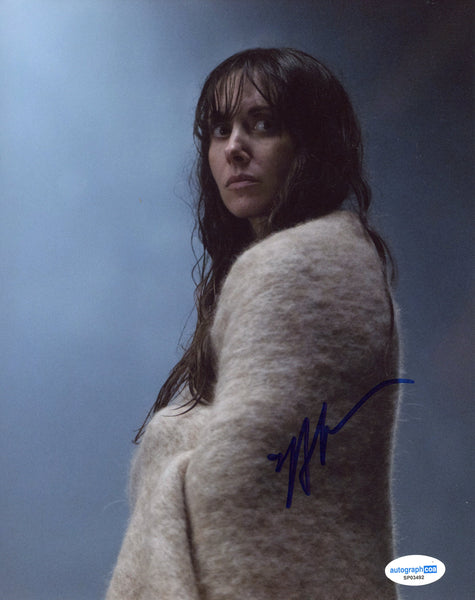 Alison Brie Together Signed Autograph 8x10 Photo ACOA