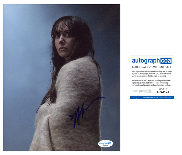 Alison Brie Together Signed Autograph 8x10 Photo ACOA