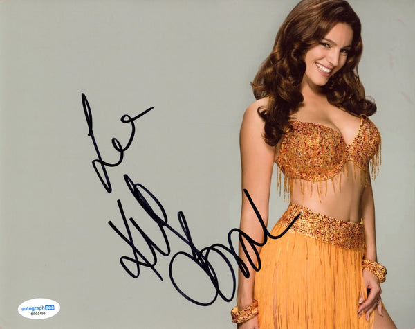 Kelly Brook Sexy Signed Autograph 8x10 Photo ACOA