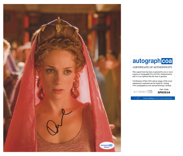 Kerry Condon Rome Signed Autograph 8x10 Photo ACOA