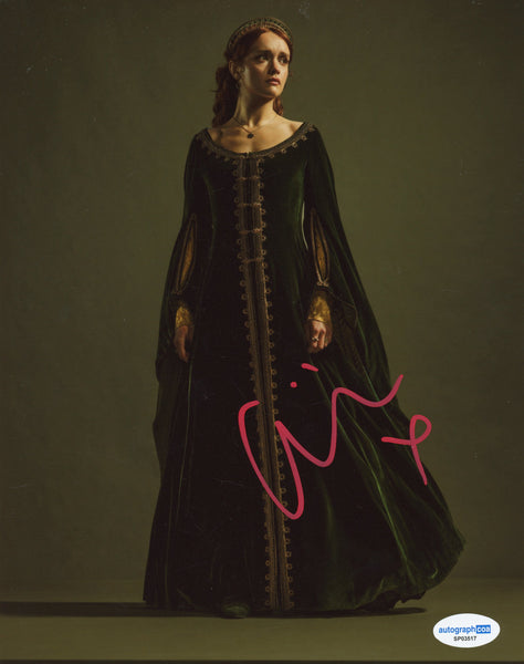 Olivia Cooke House of the Dragon Signed Autograph 8x10 Photo ACOA