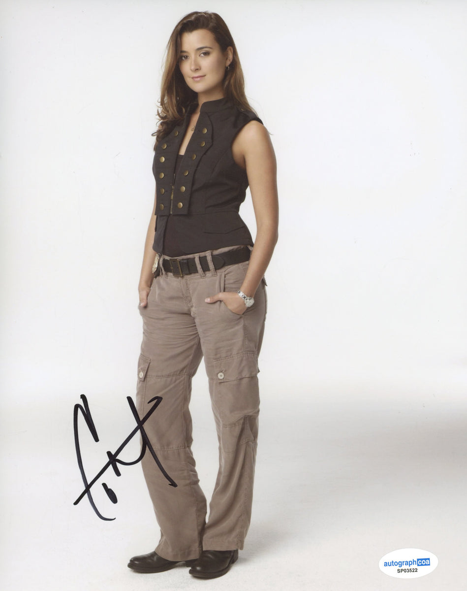 Cote De Pablo NCIS Signed Autograph 8x10 Photo ACOA– Outlaw Hobbies ...