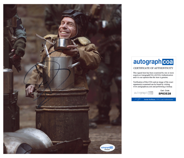 Warwick Davis Doctor Who Signed Autograph 8x10 Photo ACOA