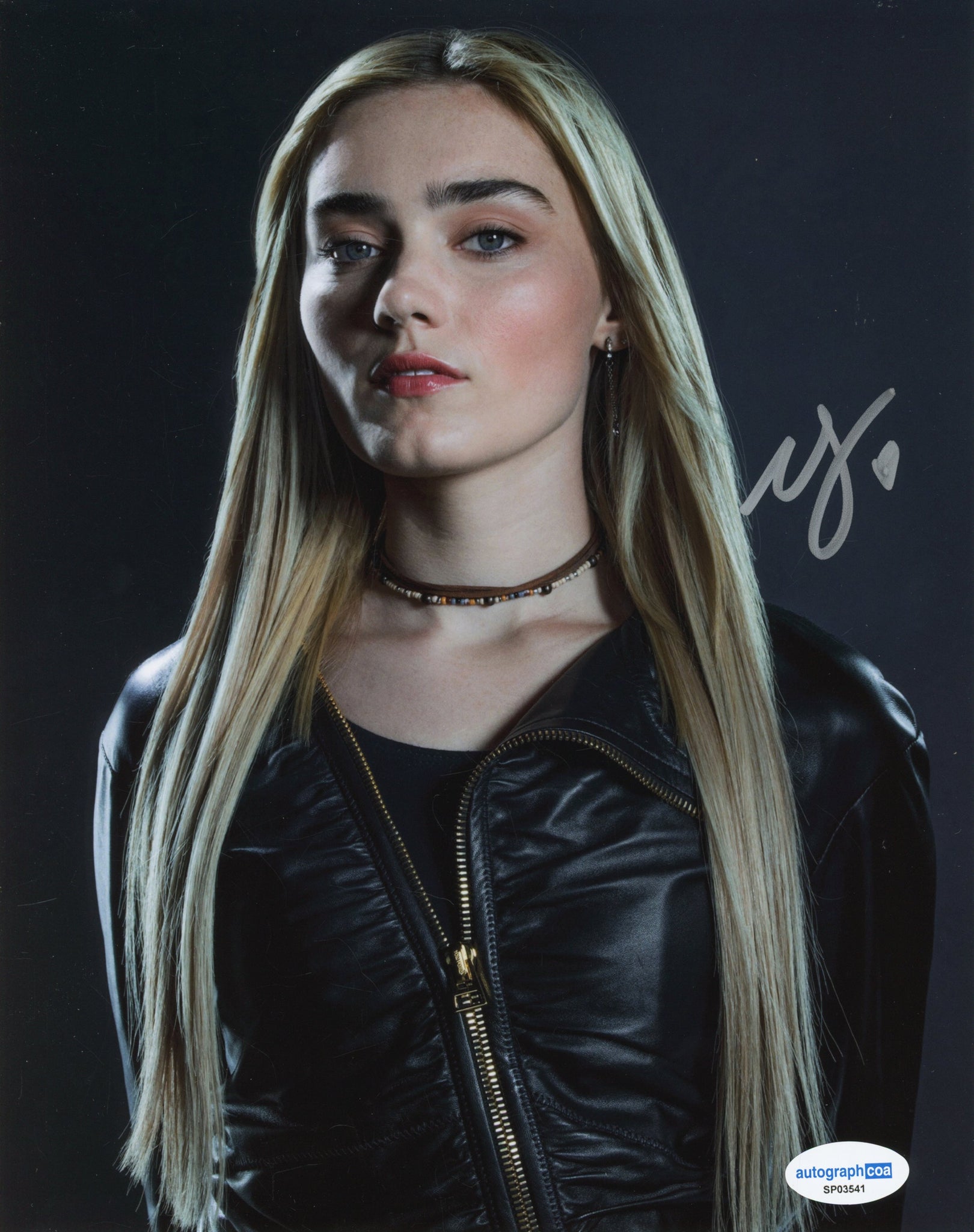 Meg Donnelly Winchesters Signed Autograph 8x10 Photo ACOA