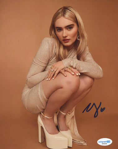 Meg Donnelly Winchesters Signed Autograph 8x10 Photo ACOA
