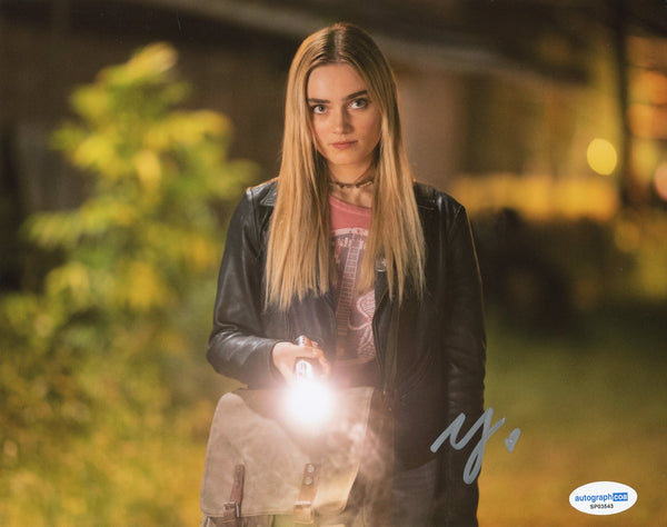 Meg Donnelly Winchesters Signed Autograph 8x10 Photo ACOA