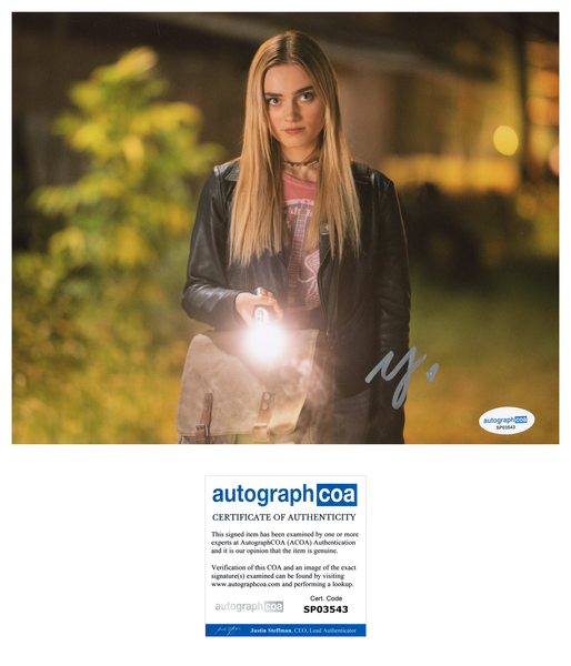 Meg Donnelly Winchesters Signed Autograph 8x10 Photo ACOA