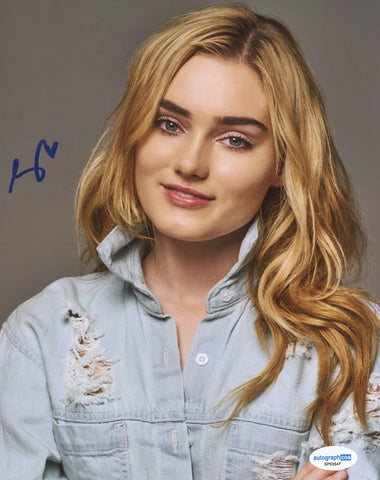 Meg Donnelly Zombies Signed Autograph 8x10 Photo ACOA